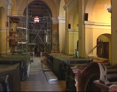 Kívül-belül megújul a Szent Márton templom Kívül-belül megújul a Szent Márton templom