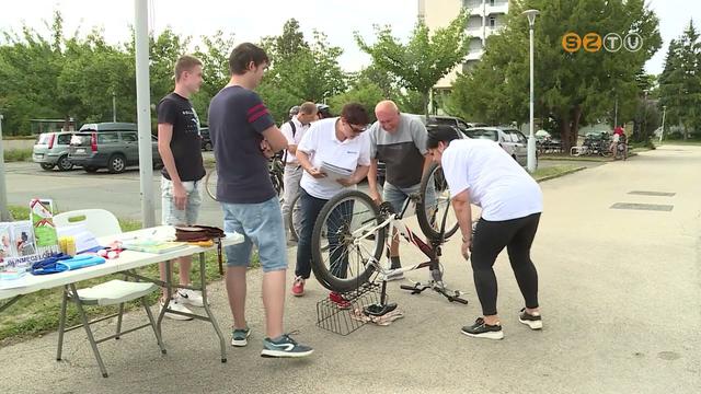 Ingyenesen regisztráltathatták biciklijüket a kerékpár tulajdonosok Ingyenesen regisztráltathatták biciklijüket a kerékpár tulajdonosok