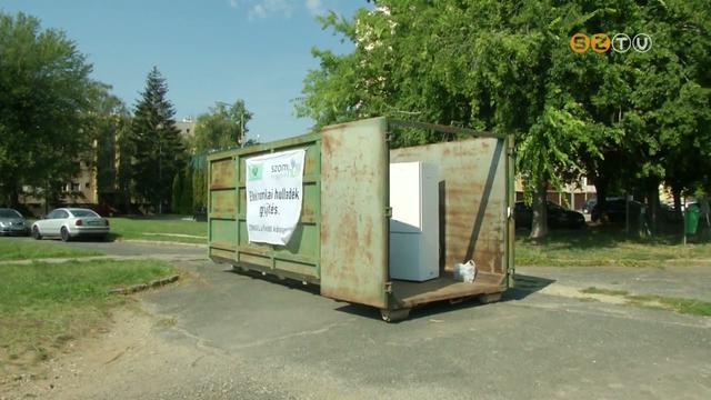 Folytatódik a SZOMHULL júliusban megkezdett elektronikai hulladékgyűjtő akciója Folytatódik a SZOMHULL júliusban megkezdett elektronikai hulladékgyűjtő akciója