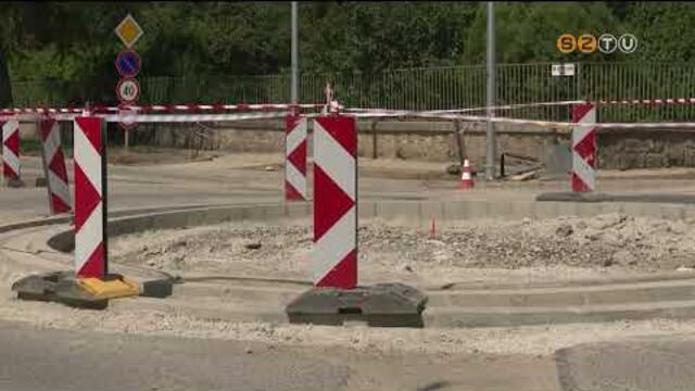 temterv szerint folynak az tfeljtsok Szombathelyen