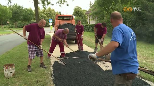 Folytatódnak a járdafelújítások városszerte Folytatódnak a járdafelújítások városszerte