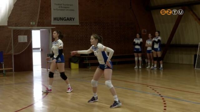 Hazai pályán folytatta szereplését a női másodosztályú röplabda-bajnokságban szereplő SzoESE Hazai pályán folytatta szereplését a női másodosztályú röplabda-bajnokságban szereplő SzoESE