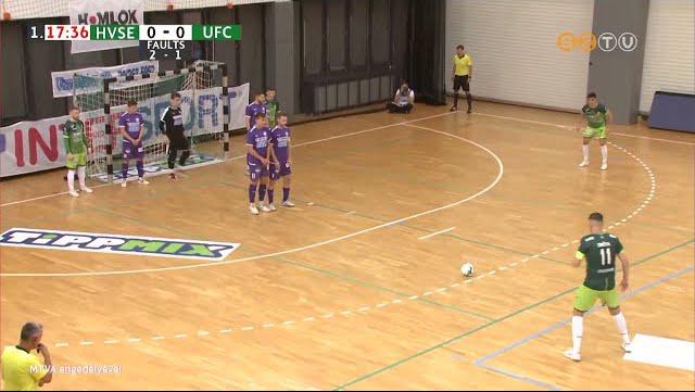 Magabiztos győzelmet aratott az Újpest ellen a címvédő Haladás élvonalbeli futsal együttes Magabiztos győzelmet aratott az Újpest ellen a címvédő Haladás élvonalbeli futsal együttes