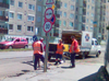 Új burkolat a Rohonci úton Új burkolat a Rohonci úton