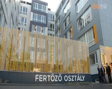 Műszaki átadás az új belgyógyászati tömbben Műszaki átadás az új belgyógyászati tömbben