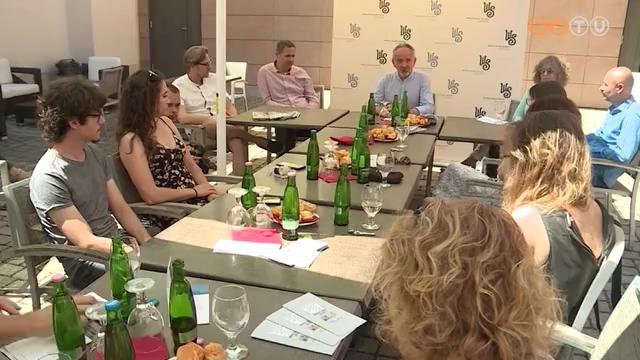 Évadzáró sajtótájékoztatót tartottak a Weöres Sándor Színházban Évadzáró sajtótájékoztatót tartottak a Weöres Sándor Színházban