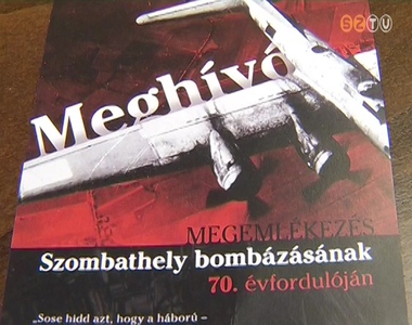 A bomb�z�sok hetvenedik �vfordul�j�ra eml�kezik szerd�n a v�ros