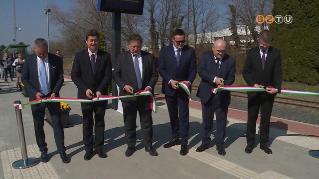 Elkészült a Szombathely-Kőszeg vasútvonal és a közbülső megállóhelyek teljes felújítása Elkészült a Szombathely-Kőszeg vasútvonal és a közbülső megállóhelyek teljes felújítása