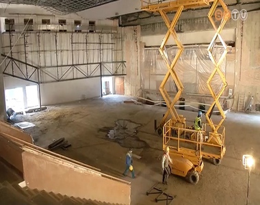 Befejez�s�hez k�zeledik a Sporth�z fel�j�t�sa