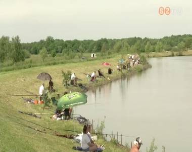 Horgászverseny a Kéthatár-tavon Horgászverseny a Kéthatár-tavon