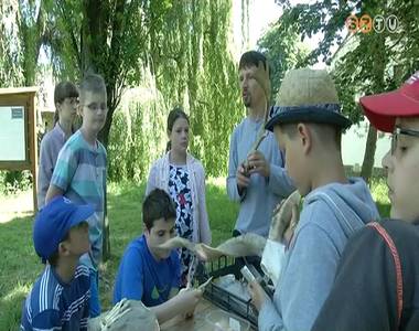 A r�zkorral ismerkedhettek meg k�zelebbr�l az idei r�g�szt�bor r�sztvev�i