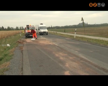 Két órán belül három baleset is történt kedden reggel a 87-es főúton Két órán belül három baleset is történt kedden reggel a 87-es főúton