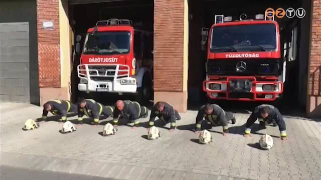 Maradj fitt! - Tűzoltó kihívás Maradj fitt! - Tűzoltó kihívás