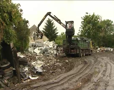 Illegális fémhulladék-telep Illegális fémhulladék-telep