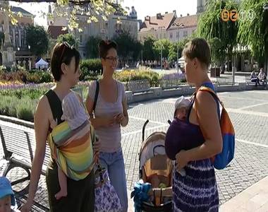 A szoptatást népszerűsítették a kismamák A szoptatást népszerűsítették a kismamák