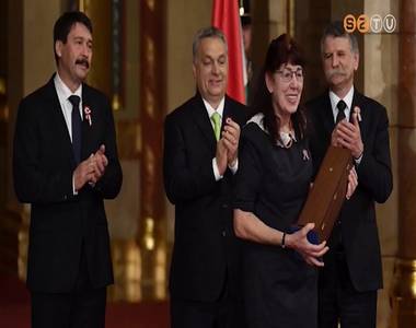 Kossuth-d�jat kapott Geszler M�ria