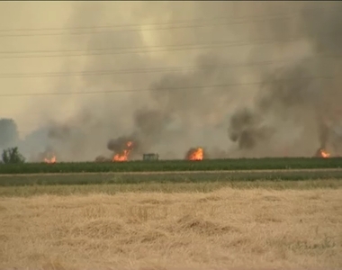 Kigyulladt egy gabonat�bla