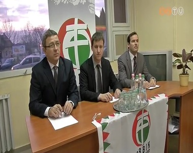 Szombathelyen j�rt Szil�gyi Gy�rgy jobbikos orsz�ggy�l�si k�pvisel�