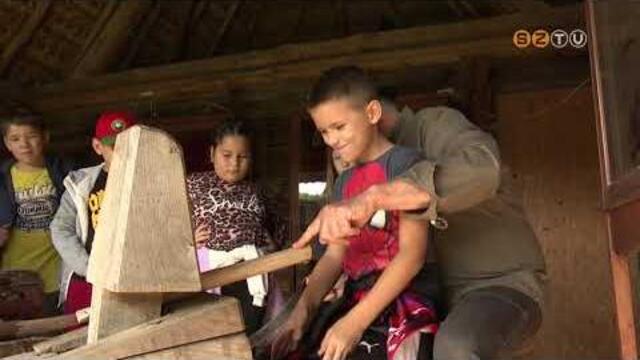 Hagyomnyos npi ptszeti technikkkal ismerkedhettek meg az rdekldk a Vasi Skanzenben