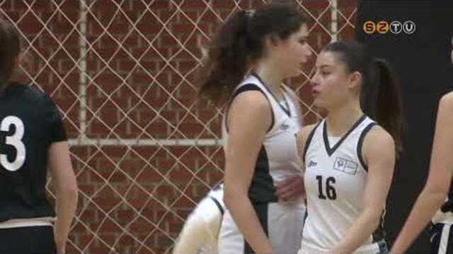 A legjobb nyolc k�z� jut�st t�zte ki c�lul a SzoESE n�i kos�rlabda csapata