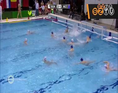 Szombathelyen j�tszott a magyar f�rfi v�zilabda-v�logatott