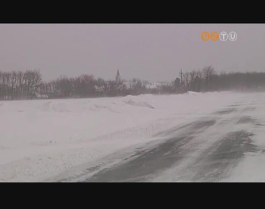 Hóátfúvások a megyében Hóátfúvások a megyében