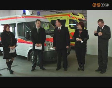 Tavaly 32 ezer esethez riasztották a mentőket Vas megyében Tavaly 32 ezer esethez riasztották a mentőket Vas megyében