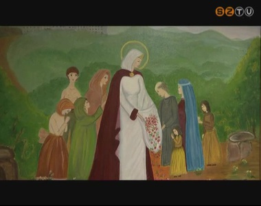 Árpád-házi Szent Erzsébet előtt tiszteleg az Egyházmegyei Karitász Árpád-házi Szent Erzsébet előtt tiszteleg az Egyházmegyei Karitász