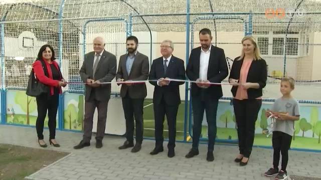 Átadták Szombathely 16. ovisport-pályáját a Margaréta Óvodában Átadták Szombathely 16. ovisport-pályáját a Margaréta Óvodában