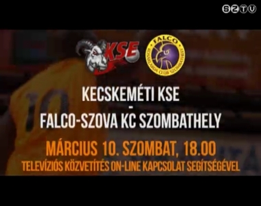 Szombaton este hattól Kecskemét-Falco élő televíziós közvetítés Szombaton este hattól Kecskemét-Falco élő televíziós közvetítés
