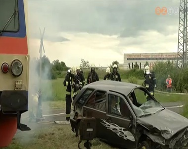 Sikeres katasztr�fav�delmi gyakorlat