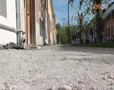 Mintegy 11 milli� forintb�l �jul meg a De�k Ferenc utca mindk�t oldal�n a j�rda