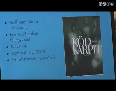 A szombathelyi zsidóság történetét felelevenítő könyvek