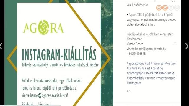 Mvszi alkotsokat gyjt Instagram-oldalra az AGORA