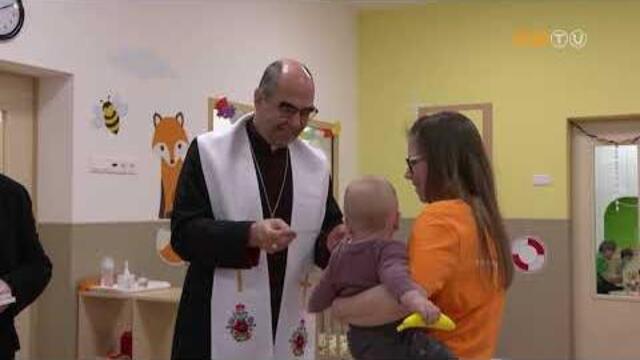 Megáldották a Szombathelyi Egyházmegye bölcsődéjét Megáldották a Szombathelyi Egyházmegye bölcsődéjét