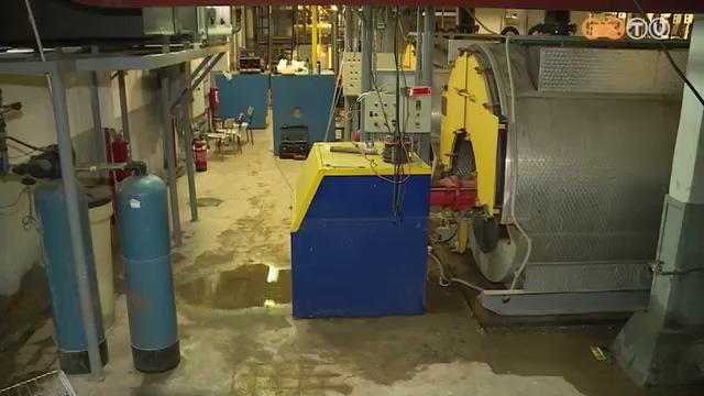 Kazánházat árasztott el a víz Kazánházat árasztott el a víz