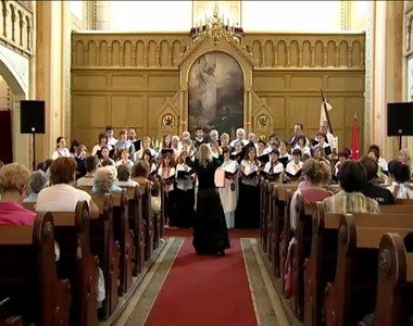 Karnevál a templomban