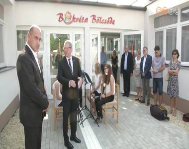 Korszerűsítették a Bokréta Bölcsőde épületét Korszerűsítették a Bokréta Bölcsőde épületét