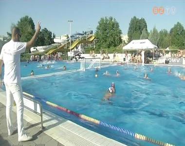 A magyar U20-as v�zilabda-v�logatott nyerte meg a II. OMV Kupa k�zdelmeit