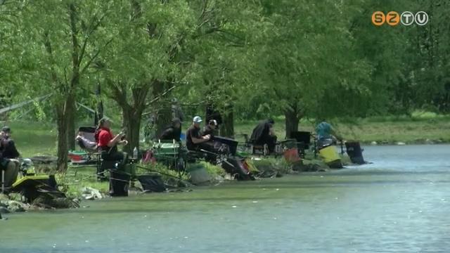 Horgászverseny a a lukácsházi Abért-tavon Horgászverseny a a lukácsházi Abért-tavon