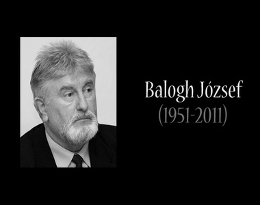 Elhunyt Balogh József Elhunyt Balogh József