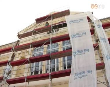 V�g�hez k�zeledik a Savaria M�zeum fel�j�t�sa