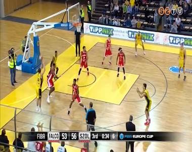 A Szolnokot verte a Falco a FIBA-kup�ban