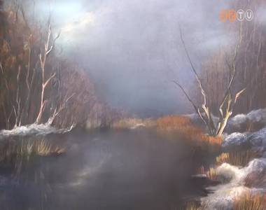 Zafír Mari festményeiből nyílt kiállítás Zafír Mari festményeiből nyílt kiállítás