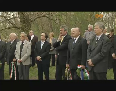 Hal�l�nak 120. �vfordul�j�n vasegerszegi s�rj�n�l eml�keztek Markusovszky Lajosra