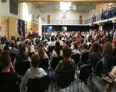 Kilencedik alkalommal rendezt�k meg a megyei matematikaversenyt a Bolyaiban