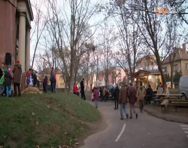 �nnepi hangulat a v�ztoronyn�l