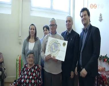 Kar�csonyi adom�ny a megyei szoci�lis int�zm�nynek