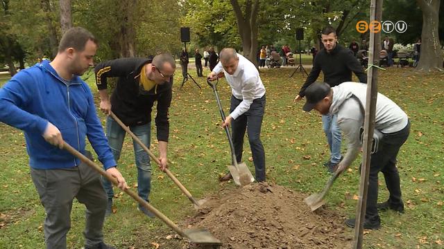 Negyedik alkalommal ltettk el a Szletsek Fjt a Csnakz-t szigetn