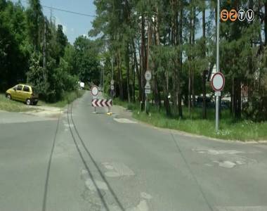 Lezárták a Márton Áron utcát Lezárták a Márton Áron utcát